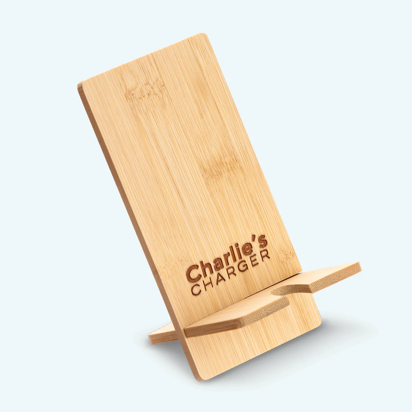 Bamboo Phone Stand - Image 3