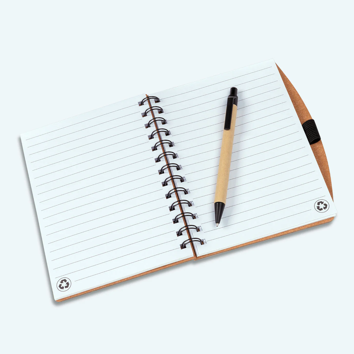 Fibre Notebook with Pen Set - Image 4